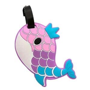 Whale‎ 3D Luggage Bag Tag Unique Travel Baggage Tags Suitcase Identifier label